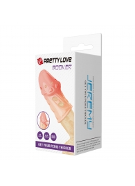 Телесная насадка на пенис Booker - 8 см. - Baile - во Владикавказе купить с доставкой