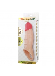 Телесная удлиняющая насадка на пенис Darnel - Baile - во Владикавказе купить с доставкой