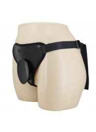 Черные трусики харнесс с платформой Caludio I - Baile - купить с доставкой во Владикавказе