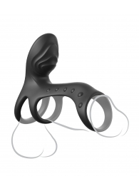 Черная насадка на пенис Ultimate Couples Cage Pro - Pipedream - во Владикавказе купить с доставкой