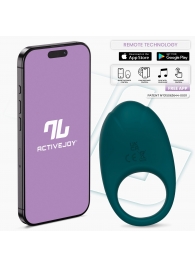 Зеленое интерактивное виброкольцо Ringo - Intoyou - во Владикавказе купить с доставкой