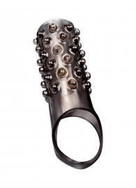 Дымчатая насадка на пенис с выпуклостями - 12 см. - Sex Expert - во Владикавказе купить с доставкой