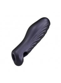 Сливовая силиконовая насадка на пенис с подхватом Manwan Ryzer - Manwan - во Владикавказе купить с доставкой