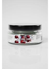 Массажная свеча «Спелая вишня» - 50 мл. - SGAN - купить с доставкой во Владикавказе