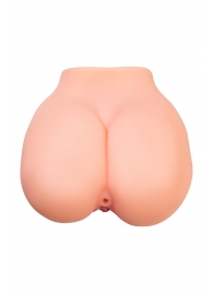 Реалистичный мастурбатор в форме попки с 2 любовными входами - No Name - во Владикавказе купить с доставкой