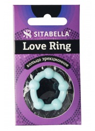 Цветное эрекционное кольцо Love Ring с бусинами - Sitabella - во Владикавказе купить с доставкой