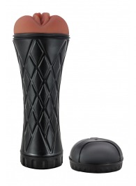 Коричневый мастурбатор-вагина Marly - Dream Toys - во Владикавказе купить с доставкой