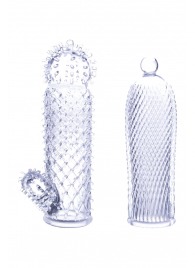 Набор из 2 прозрачных насадок на член Seductive Tickler Sleeves - NMC - во Владикавказе купить с доставкой