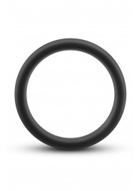 Черное эрекционное кольцо Silicone Go Pro Cock Ring - Blush Novelties - во Владикавказе купить с доставкой