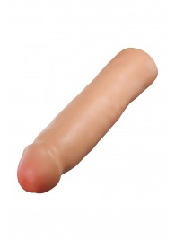Телесная насадка-удлинитель Tenacity - 21,6 см. - Blush Novelties - во Владикавказе купить с доставкой