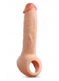 Телесная насадка-удлинитель Thrive 8.75 Inch Realistic Penis Extender Sleeve - 22,2 см. - Blush Novelties - во Владикавказе купить с доставкой