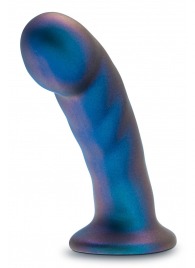 Синяя насадка-фаллоимитатор Rebellion 5.75 Inch Pegging Dildo - 14,6 см. - Blush Novelties - купить с доставкой во Владикавказе