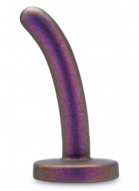 Фиолетовая насадка с гладкой поверхностью Surrender 4.75 Inch Beginner Pegging Dildo - 12 см. - Blush Novelties - купить с доставкой во Владикавказе