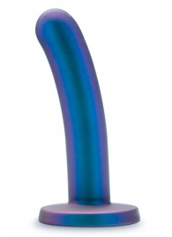 Синяя насадка с гладкой поверхностью Surrender 5.75 Inch Intermediate Pegging Dildo - 14,6 см. - Blush Novelties - купить с доставкой во Владикавказе
