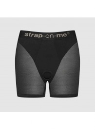 Трусики-шорты для фиксации насадок Strap-on-me Harness Lingerie Halo - size S - Strap-on-me - купить с доставкой во Владикавказе