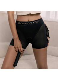 Трусики-шорты для фиксации насадок Strap-on-me Harness Lingerie Halo - size M - Strap-on-me - купить с доставкой во Владикавказе