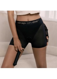 Трусики-шорты для фиксации насадок Strap-on-me Harness Lingerie Halo - size L - Strap-on-me - купить с доставкой во Владикавказе