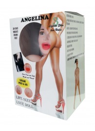 Надувная секс-кукла Angelina 3D - Boys of Toys - во Владикавказе купить с доставкой