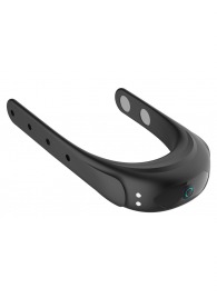 Черное эрекционное виброкольцо на ремешках - Boys of Toys - во Владикавказе купить с доставкой