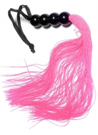Розовая силиконовая плеть - 35,5 см. - Boys of Toys - купить с доставкой во Владикавказе