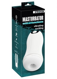 Белый мастурбатор Masturbator with 2 functions - Orion - во Владикавказе купить с доставкой