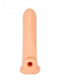 Телесный фаллоудлинитель Titan - 16,5 см. - Lola Games - во Владикавказе купить с доставкой