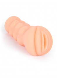 Телесный мастурбатор-вагина с эрекционными кольцами в комплекте - Sexy Girl - во Владикавказе купить с доставкой