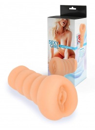 Телесный мастурбатор в виде вагины с узким входом - Sexy Girl - во Владикавказе купить с доставкой