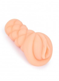 Телесный мастурбатор-вагина с вибропулей и эрекционными кольцами в комплекте - Sexy Girl - во Владикавказе купить с доставкой