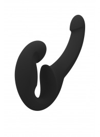 Черный безремневой страпон Share Lite - Fun Factory - купить с доставкой во Владикавказе