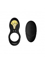 Черное эрекционное виброкольцо Bayek с пультом ДУ - Zalo - во Владикавказе купить с доставкой