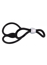 Лассо с подхватом мошонки Triple Ball-und Cockring - Orion - во Владикавказе купить с доставкой
