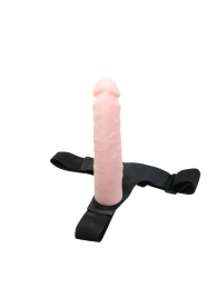 Гибкий фаллоимитатор-реалистик на трусиках - 21,5 см. - Baile - купить с доставкой во Владикавказе