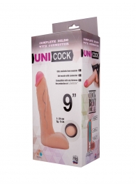 Фаллическая насадка Харнесс UNICOCK 9  - 24 см. - LOVETOY (А-Полимер) - купить с доставкой во Владикавказе