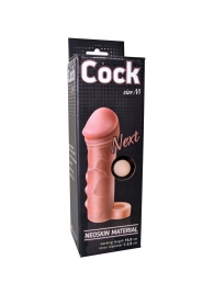 Фаллоудлинитель с кольцом COCK size M - 15 см. - LOVETOY (А-Полимер) - во Владикавказе купить с доставкой