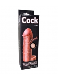 Фаллоудлинитель с кольцом COCK size L - 16,5 см. - LOVETOY (А-Полимер) - во Владикавказе купить с доставкой