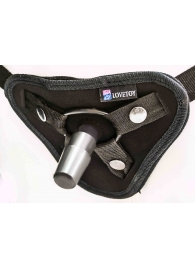 Вибрострапон с двумя насадками UniStrap - 18 и 18 см. - LOVETOY (А-Полимер) - купить с доставкой во Владикавказе