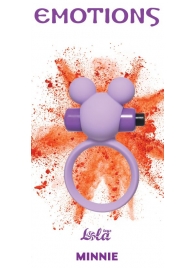 Сиреневое эрекционное виброколечко Emotions Minnie - Lola Games - во Владикавказе купить с доставкой