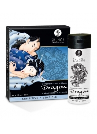Интимный мужской крем SHUNGA DRAGON SENSITIVE - 60 мл. - Shunga - купить с доставкой во Владикавказе