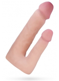 Поясной страпон с насадкой для двойного проникновения - 16 см. - ToyFa - купить с доставкой во Владикавказе