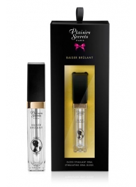 Стимулирующий блеск для губ Baiser Brulant Gloss Plaisirs Secrets - 7 мл. - Plaisir Secret - купить с доставкой во Владикавказе