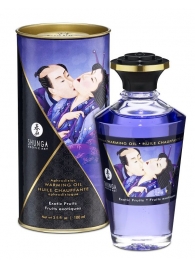 Массажное интимное масло с ароматом экзотических фруктов - 100 мл. - Shunga - купить с доставкой во Владикавказе