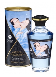 Массажное интимное масло с ароматом кокоса - 100 мл. - Shunga - купить с доставкой во Владикавказе