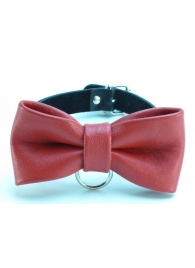 Эффектный ошейник с бабочкой - БДСМ Арсенал - купить с доставкой во Владикавказе