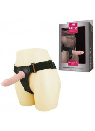 Женский страпон с вибрацией Ultra - 15,5 см. - Baile - купить с доставкой во Владикавказе