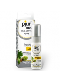 Пролонгирующий спрей с экстрактом дуба и пантенолом pjur MED Pro-long Spray - 20 мл. - Pjur - купить с доставкой во Владикавказе