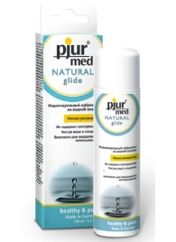 Нейтральный лубрикант на водной основе pjur MED Natural glide - 100 мл. - Pjur - купить с доставкой во Владикавказе