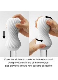 Мастурбатор FLEX Rocky Black с плотным рельефом - Tenga - во Владикавказе купить с доставкой