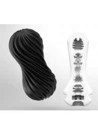 Мастурбатор FLEX Rocky Black с плотным рельефом - Tenga - во Владикавказе купить с доставкой