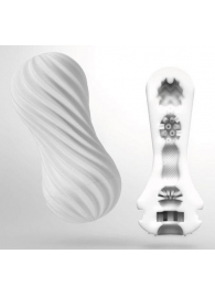 Мастурбатор FLEX Silky White с мягким рельефом - Tenga - во Владикавказе купить с доставкой
